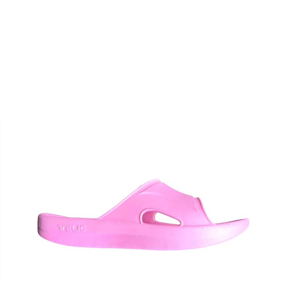 NEW TELIC women's recharge sandal in pink pearl